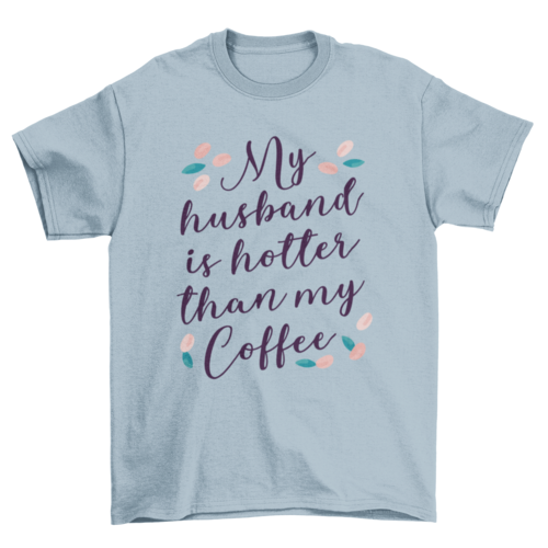 Husband coffee t-shirt