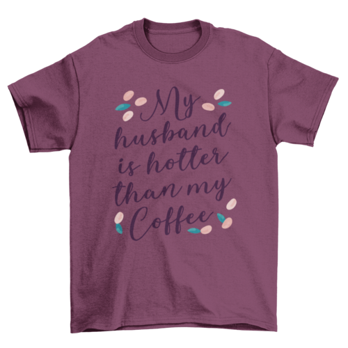 Husband coffee t-shirt